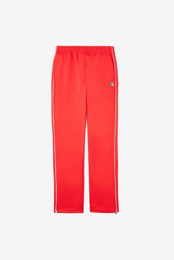 Pantalones Fila Mujer Rojas / Blancas - Italia Track - España 658921JFL